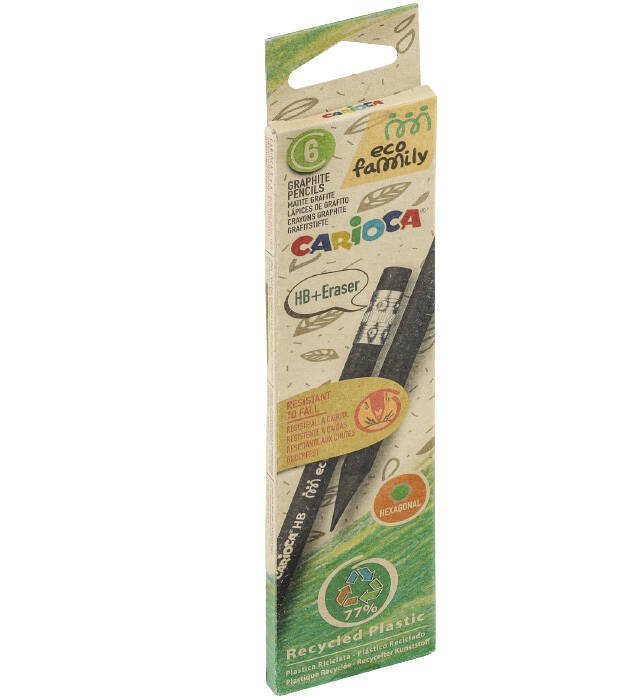 OŁÓWEK CARIOCA 43091 160-2314 HB 6SZT