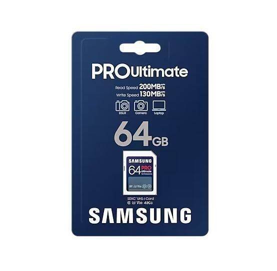 SAMSUNG KARTA PAMIĘCI SD MB-SY64S/WW 64GB PRO ULTIMATE