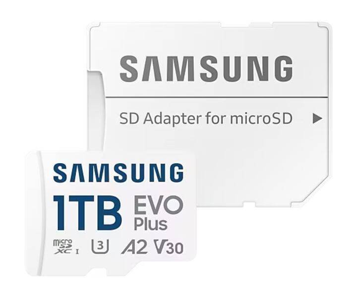 SAMSUNG KARTA MICROSD EVO PLUS MB-MC1T0SA/EU + ADAPTER