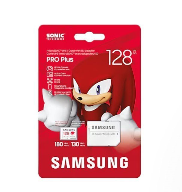 SAMSUNG KARTA PAMIĘCI MICROSD MB-MD128SA/LC1 128GB SONIC PRO PLUS