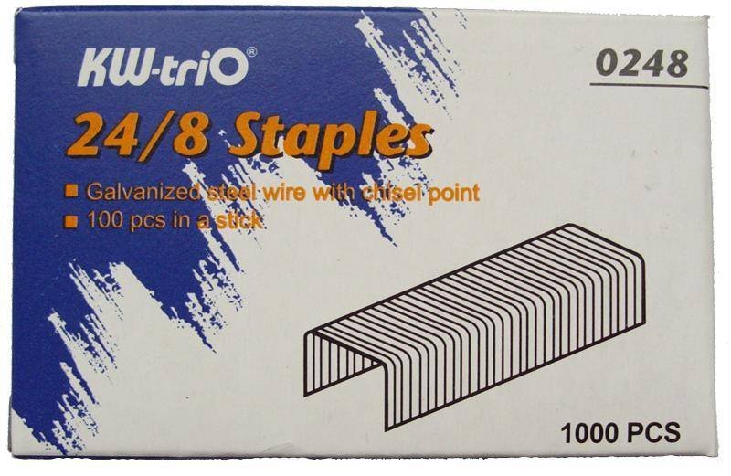 ZSZYWKI KW-TRIO 24/8 0248 30 - 50 KART 1000 SZT