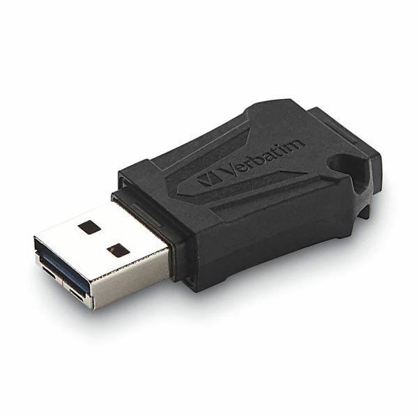 Verbatim USB flash disk, USB 2.0, 16GB, ToughMAX, czarny, 49330, USB A, kompozyt KyronMAX(tm)