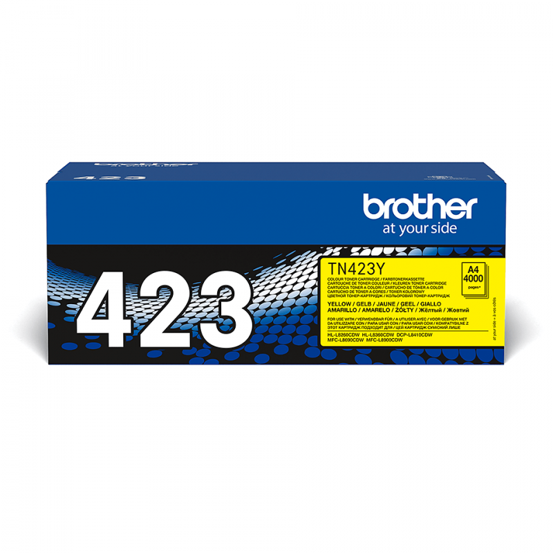TONER ORYGINALNY BROTHER TN423Y YELLOW 4000 STRON