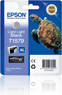 TUSZ ORYGINALNY EPSON T1579 C13T15794010 LIGHT CZARNY 25,9 ML