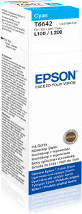 TUSZ ORYGINALNY EPSON T66424A C13T66424A CYAN 6400 STRON