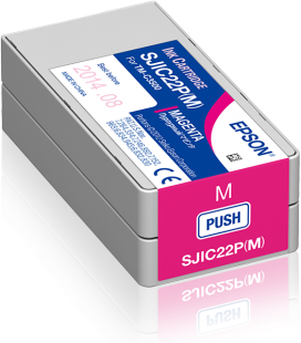 TUSZ ORYGINALNY EPSON SJIC22P C33S020603 MAGENTA 32,5 ML
