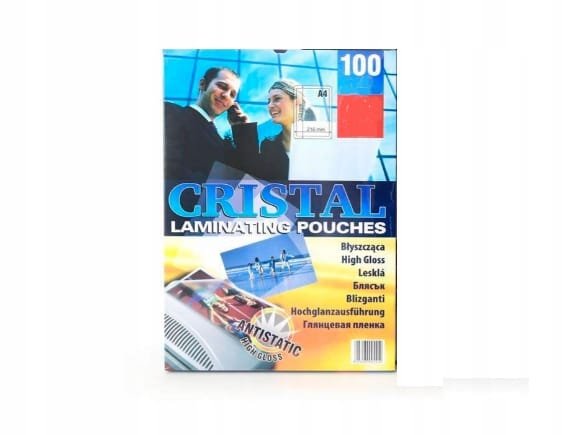 FOLIA DO LAMINOWANIA 60X95mm - 80 mic 100 szt