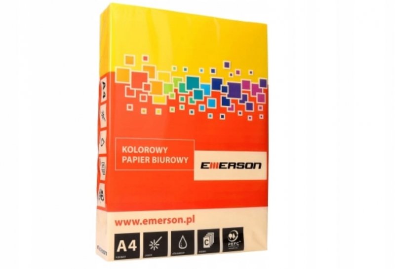 PAPIER OZDOBNY - ZŁOTY - A4 - 80g. 10 arkuszy