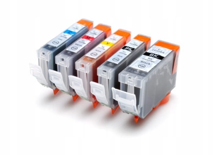 5x TUSZE CANON PIXMA MP610 MP800 MP810 MP830 MP970