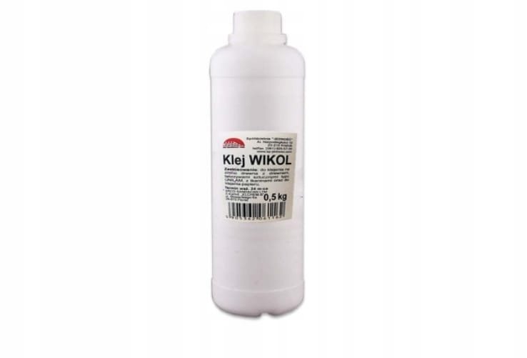 KLEJ WIKOL DO DREWNA , PAPIERU , BUTLA 500 ml.