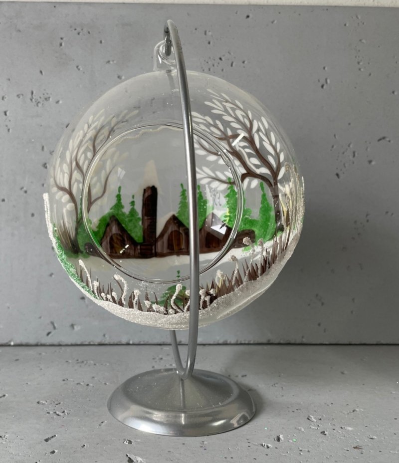 Bombka 15 cm  Lampion