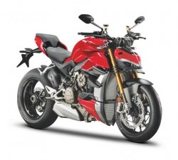 Maisto Model Motocykl Ducati Super Naked V4 z podstawką