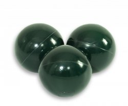 Plastikowe piłki do suchego basenu 50szt. - ciemny zielony
