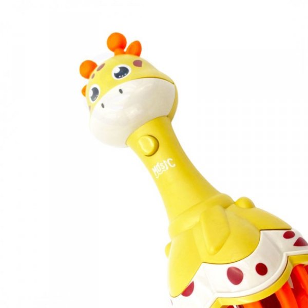 WOOPIE BABY Grzechotka Żyrafka Sensoryczna Gryzak z Muzyką Montessori 1 szt.