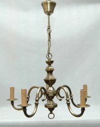 Żyrandol mosiężny JBT Stylowe Lampy WZMB/301/5 