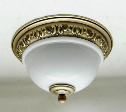 Plafon mosiężny,lampa sufitowa mosiężna,plafoniera