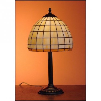 Lampka witrażowa nocna biurkowa Clasic H-48 cm