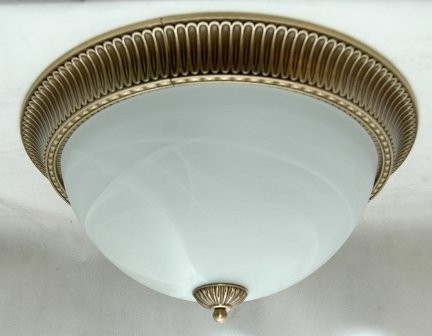 Plafon mosiężny 50cm,lampa sufitowa mosiężna,plafoniera