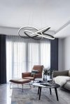 Wyprzedaż - Elarya - lampa wisząca czarny mat 343401-30 Reality 