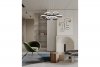 RABATY - Burton - lampa wisząca LED czarny mat. 341901-30 (od 10% rabatu w koszyku)
