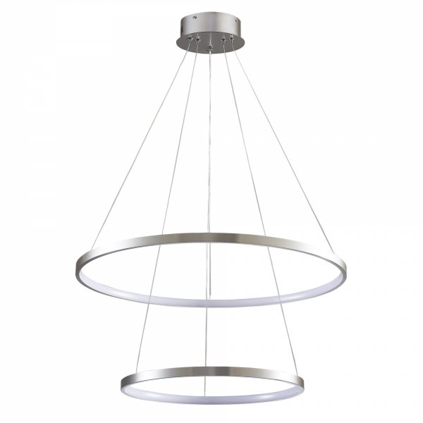 Lampa wisząca LED LEA 2 nikiel 330017 Sanico Goldlux