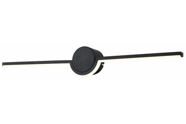 RABATY - Almyrida- kinkiet łazienkowy LED czarny mat 235911-02 (od 5% rabatu w koszyku)