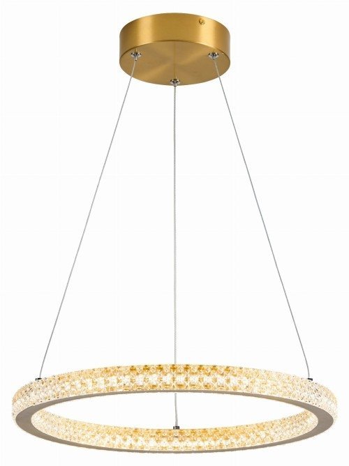 Mitchell - lampa wisząca LED złoty z pilotem i ściemniaczem 339401-32 (od 10% rabatu w koszyku)