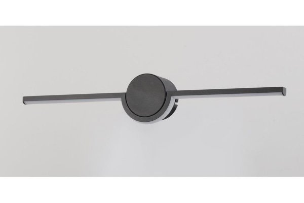 Almyrida- kinkiet łazienkowy LED czarny mat 235921-02 (od 5% rabatu w koszyku)