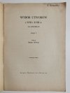 WYBÓR UTWORÓW Z XVII i XVIII w. NA FORTEPIAN ZESZYT I E. ALTBERG 