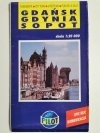 GDAŃSK GDYNIA SOPOT. PLAN MIASTA 1: 20 000 