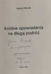 KRÓTKIE OPOWIADANIA. AUTOGRAF - Janusz Pierzak