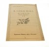 K. GANSCHALS JULIETTE. MORCEAU MELODIQUE OP. 22