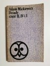 DZIADY CZĘŚĆ II, IV i I - Adam Mickiewicz 