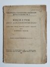 WYBÓR Z PISM JANA KOCHANOWSKIEGO 1920