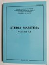 STUDIA MARITIMA VOLUME XII - Edward Włodarczyk 1999