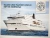ISLAND UND FAROER INSELN MIT MS NORRONA