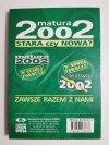 TEMATY I ZAGADNIENIA MATURALNE. MATURA 2002 FIZYKA 2001