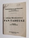 PRZEWODNIK PO LEKTURACH 2 PAN TADEUSZ – ADAM MICKIEWICZ 1991