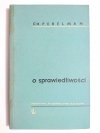 O SPRAWIEDLIWOŚCI - Chaim Perelman 1959