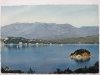 CHARMES ET COULEURS DE LA CORSE. PORTO-VECCHIO (CORSE) L'LLÓT, AU FOND, LA VILLE