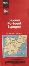ESPANA PORTUGAL ESPAGNE 990 1:1000 000