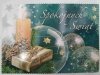 SPOKOJNYCH ŚWIĄT ŚWIECA I PREZENT