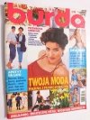BURDA NR 4/98 TWOJA MODA PIĘKNA I FUNKCJONALNA