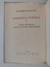 KOMEDIA LUDZKA X - Honoriusz Balzac