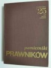 PAMIĘTNIKI PRAWNIKÓW 1969