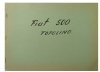 FIAT 500 TOPOLINO. LEADING FEATURES DRIVING THE CAR