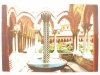 PALERMO MONREALE. THE CLOISTER - THE ARABIAN FOUNTAIN