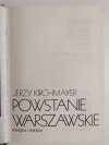 POWSTANIE WARSZAWSKIE - Jerzy Kirchmayer 1984