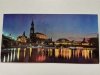 DDR. DRESDEN. ELBANSICHT BEI NACHT