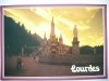 LOURDES. LA BASILIQUE ET LA VIERGE COURONNEE